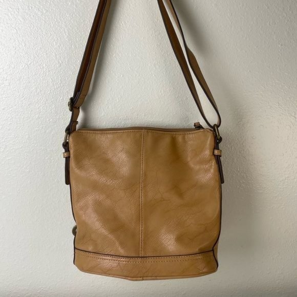 B.O.C. Born Concept Tan Faux Leather Purse - Picture 5 of 16